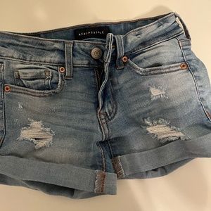 Womens Aeropostale Jean Shorts size 000